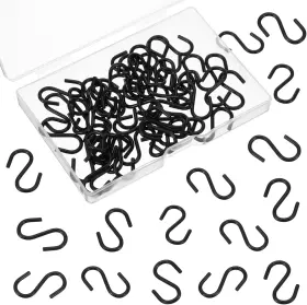 702188  1 50pcs Inch Stainless Steel Mini S Hooks For Crafts Jewelry And Home Use