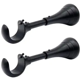 A Key Tech 054491326620 Heavy Duty Curtain Rod Brackets For Wall 6 Inch Extra