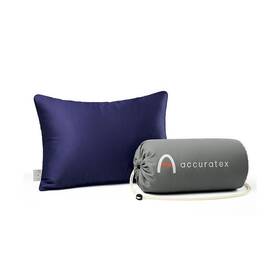 Accuratex 640486398231 Camping Pillow-100% Cotton Breathable Cover Shredded Memory Foam Co