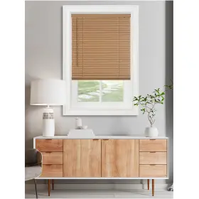 Msg231wd06 Achim Cordless Gii Morningstar 1 Inch Light Filtering Mini Blind 31x64 - Woodtone