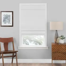 Rsco29wh04 Achim Cordless Roman Shades For Windows - 29 Inch Width X 64 W H White