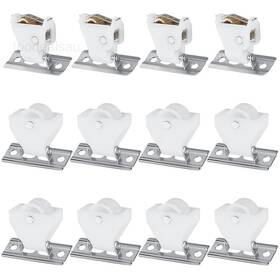 Ahandmaker Find-wh0365-050-us20 4 Set Cord Lock Width 1.42 Inches Length 1.83 White