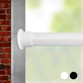 Aijieguang 619264559546 Room Divider Tension Curtain Rod For Windows 121 To 161 Inch Extra Long Tensi