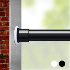 Aijieguang 619264559577 Room Divider Tension Curtain Rod For Windows 141 To 161 Inch Extra Long Tensi