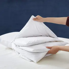 Aikoful 707870836035 Adjustable Layer Pillow For Sleeping Premium Goose Feather With 100% C