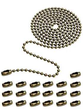 Pc02 Aiyonoyia 160-inch Ceiling Fan Pull Chain Rustproof 3mm Extension For Ceili