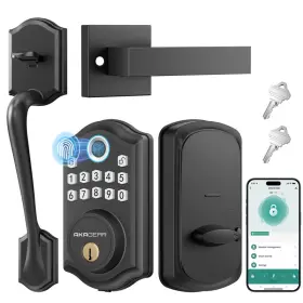 B0f66s5ng2 Akagear Ds10 Pro Keyless Entry Door Lock Handle Set Smart Front Locks