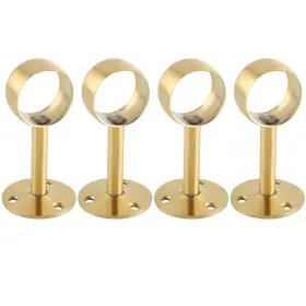 Fl4032g-4p Alise Curtain Rod Holder Bracket 32mm Dia Closet Holders Wall Mount Ceili