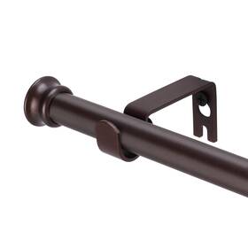 Alskarhem 702909559480 Standard Decorative Window Curtain Rods 30 To 45 Inch 5/8 Diameter Small