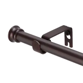 Alskarhem 702909559497 Standard Decorative Window Curtain Rods 30 To 88 Inch 5/8 30-88 Brown Alskarhem 702909559497 Standard Decorative Window Curtain Rods 30 To 88 Inch 5/8 30-88 Brown