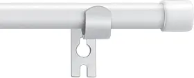 Alskarhem 702909559565 White Curtain Rods For Windows 30 To 88 Inch -88