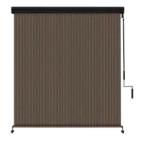 Avarc0408-01g Amagenix Premium Outdoor Roller Shades 4ft W X 8ft H Exterior Cordless Patio