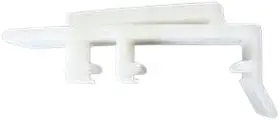 Amazing Drapery Hardware 445019356381 Plastic Vertical Blind Dust Cover Valance Clip Holder Bracket