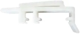 Adh-wt-vb-001 Amazing Drapery Hardware 15 Qty Plastic Vertical Blind Dust Cover Valance Clip