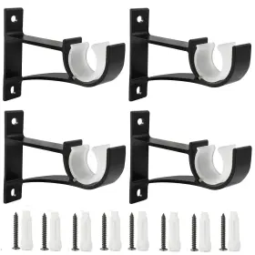 Poiu003 Anndason Sturdy Curtain Rod Brackets Holders Holder Bracke