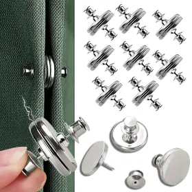 Fba133-10-parent Anserdrm 8 Pairs Magnetic Curtain Clips Double Sided Suction Magnets