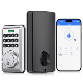 B0dj6x56nh Apestellar Smart Door Lock Built-in Wifi Keyless Entry Deadbolt App