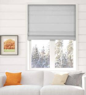 Arlo Blinds 04rbb294600 Thermal Room Darkening 29.5 Inch W X 60 H Light Gray