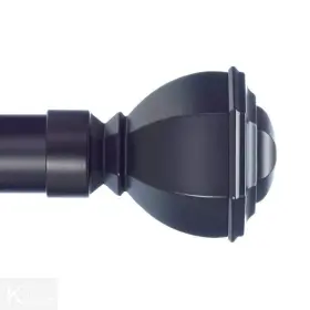 Haa8705-dw Art Decor Single Curtain Rod Installation/mounting Hardware Adjustable Black