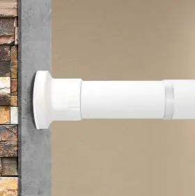 Ar-tr-w-004 Ashleyriver Room Divider Tension Curtain Rod Shower Window Ro
