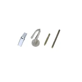21401a Aspen Creative 840319808412 Brushed Pewter 2-1/2 Inch Large Swag Hook 1 Pack