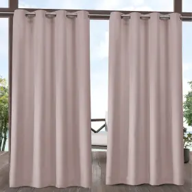 Ati Home 064247000391 Delano Indoor/outdoor Grommet Top Curtain Panel Pair