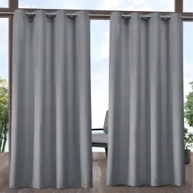 Ati Home 064247000674 Biscayne Indoor/outdoor Grommet Top Curtain Panel Navy