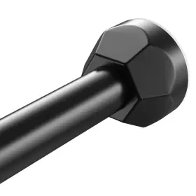 D10-h Ausemku Shower Curtain Rod - 40-73 Inches Adjustable Tension Sta