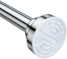 Yq-a-a92y Ausemku Shower Curtain Rod - 32-92 Inch Rustproof Tension Non-slip Spr