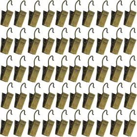 Azmoncy 445004518527 50 Pack Small Curtain Clips Metal Hook String Lights Heavy-duty Hoo