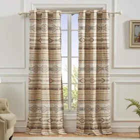 Gl-1904cwp Barefoot Bungalow Phoenix Curtain Panel Pair 84 Inch Tan 42 W X L Pack Of 2