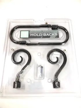 Bed Bath & Beyond 765986111217 New Drapery Hold Backs Curtain Tie Decorative Bed Bath & Beyond 765986111217 New Drapery Hold Backs Curtain Tie Decorative