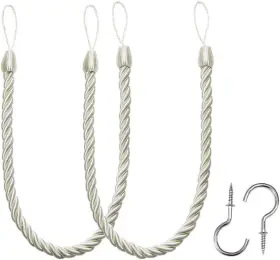 Bel Avenir 445040592536 Curtain Tiebacks Ropes Tie-backs Handmade Holdbacks