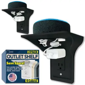 B01ehbiphc Beratek Industries Power Perch Wall Outlet Shelf Declutter Reclaim