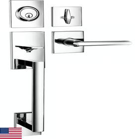 Berlin Modisch B07ybjrggx Handleset Front Door Entry Handle And Deadbolt Lock Set Slim