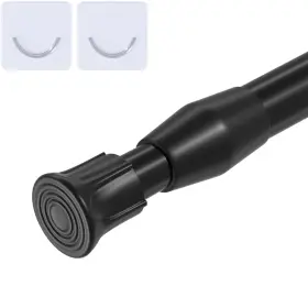 Lb002 Bestmd 1pcs Black Tension Rods 16 To 28 Inch Adjustable Spring Window