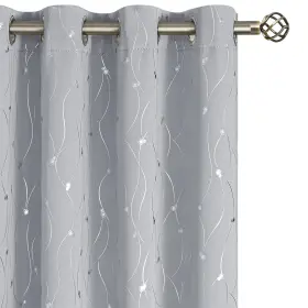 01ltgrey5295 Bgment Room Darkening Curtains 95 Inches Long Grommet Thermal Insulated Blac