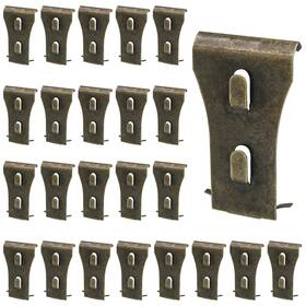 Biaungdo Qy20240117-205 24 Pcs Brick Wall Clips Steel Hook Heavy Duty Ha