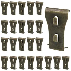 Qy20240117-205 Biaungdo 24 Pcs Brick Wall Clips Steel Hook Heavy Duty Ha