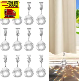 Biggun 445014226252 12 Pcs Outdoor Curtain Weights 3.2oz Heavy Decorative Drapery Transpar