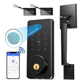 Blacksmith B0dt1726p7 Wifi Smart Door Locks For Front Set 0.1s Unlock Keyless Entry
