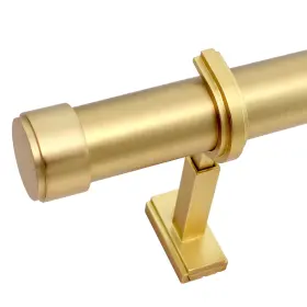 Blasthome 810136551174 Non-adjustable Luxury Curtain Rods For Windows 1 Inch