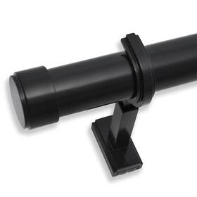 Blasthome 810136551518 Non-adjustable Luxury Curtain Rods For Windows 1 Inch