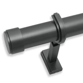 Blasthome 810136551662 Non-adjustable Luxury Curtain Rods For Windows 1 Inch
