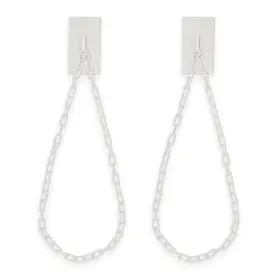 Blasthome 810136555547 Luxury Chain Tiebacks Premium Metal Wall Mounted Curtain Holdbac