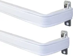 1828 Blu-pier Tech 760701494200 Two Flat Sash Rods For Top And 18-28 2pack White