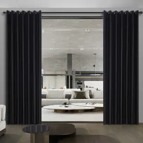 Rd2800-c56-8.5x7 Blucoastline Blackout Room Divider Curtain For Bedroom Privacy Protection The