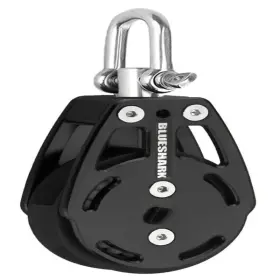 B0bx7zkkfd Blue Shark 57mm Single Swivel Ratchet Aluminum Sailing Block Choose Quantity