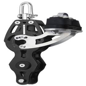 Blue Shark B0c4ncbk9w 57mm Single Swivel Fiddle Becket Adjustable Cam Aluminum Sailing