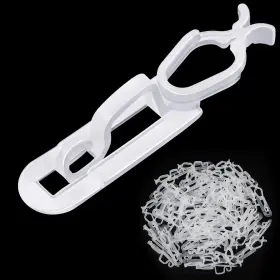 Zn-blulu-4159 Blulu 1000 Pcs Light Clips Hooks Gutter And Shingle All Purpose